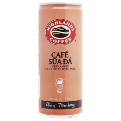 CAFE SỮA ĐÁ LON HIGHLAND COFFEE 235ML